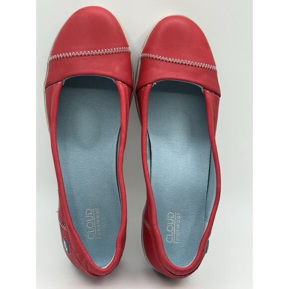 Cloud Acacia Red Womens Slip-On Flats, Size EUR 42 US 10.5M. (Fit like US 9.5) - Picture 11 of 15